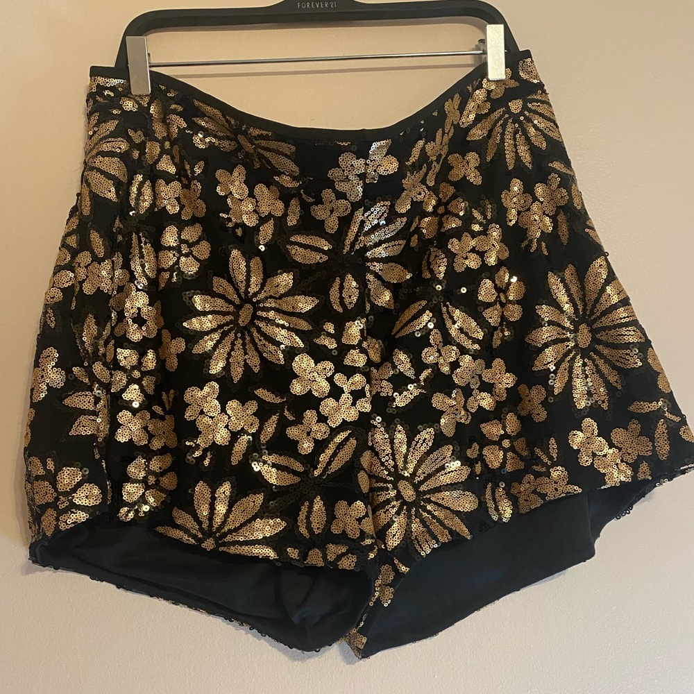 Say What Black and Gold sequin shirts